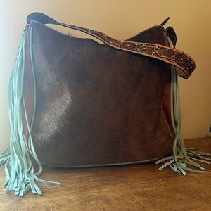 Ariat Brindle Cowhide bag